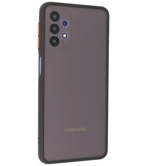 Kleurcombinatie Hard Case voor Samsung Galaxy A32 5G - Zwart