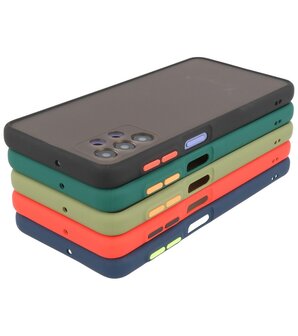 Kleurcombinatie Hard Case voor Samsung Galaxy A32 5G - Rood