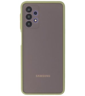 Kleurcombinatie Hard Case voor Samsung Galaxy A32 5G - Groen