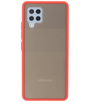 Kleurcombinatie Hard Case voor Samsung Galaxy A42 5G - Rood