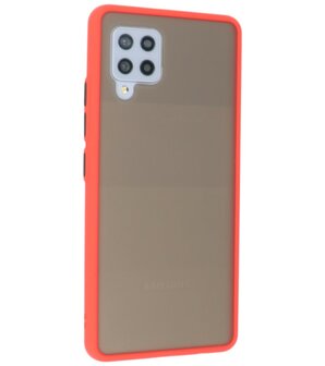 Kleurcombinatie Hard Case voor Samsung Galaxy A42 5G - Rood