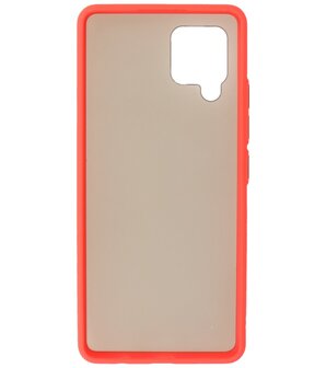 Kleurcombinatie Hard Case voor Samsung Galaxy A42 5G - Rood