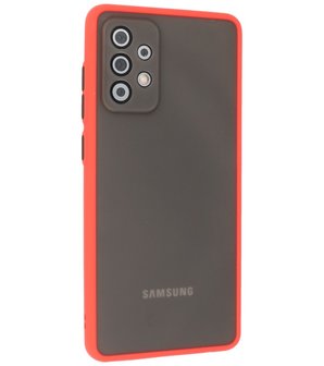 Kleurcombinatie Hard Case voor Samsung Galaxy A72 5G - Rood