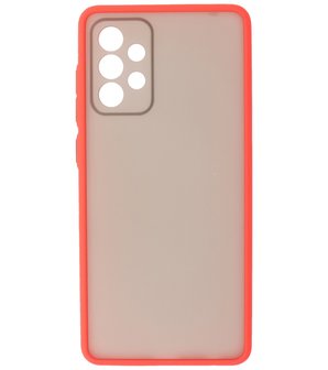 Kleurcombinatie Hard Case voor Samsung Galaxy A72 5G - Rood