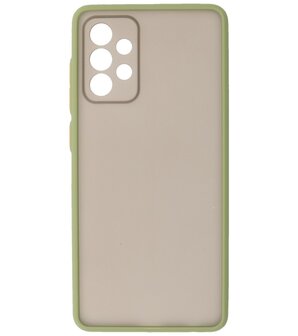 Kleurcombinatie Hard Case voor Samsung Galaxy A72 5G - Groen