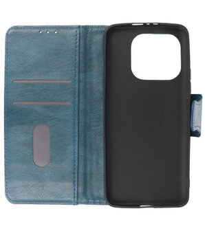 Portemonnee Wallet Case Hoesje voor Xiaomi Mi 11 Pro - Blauw