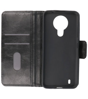 Portemonnee Wallet Case Hoesje voor Nokia 1.4 - Zwart