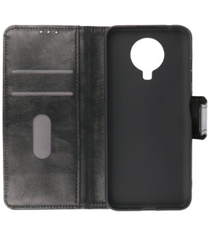 Portemonnee Wallet Case Hoesje voor Nokia G20 - Nokia G10 - Zwart