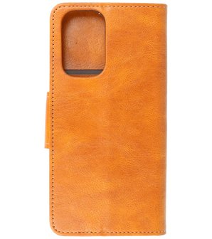 Portemonnee Wallet Case Hoesje voor Oppo Reno 5Z - A94 5G - F19 Pro Plus - Bruin