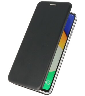 Bestcases Hoesje Slim Folio Telefoonhoesje Samsung Galaxy A42 5G - Zwart