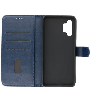 Booktype Wallet Case Telefoonhoesje voor Samsung Galaxy A32 4G - Navy
