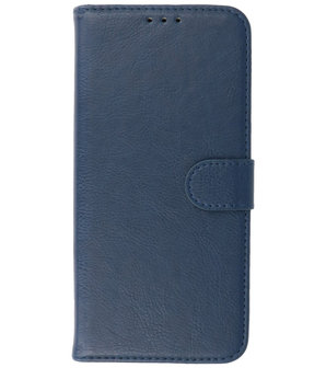 Booktype Wallet Case Telefoonhoesje voor Samsung Galaxy A22 5G - Navy