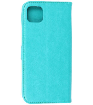 Booktype Wallet Case Telefoonhoesje voor Samsung Galaxy A22 5G - Groen