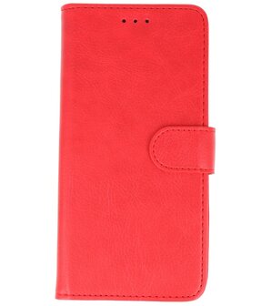 Booktype Wallet Case Telefoonhoesje voor Samsung Galaxy S21 FE - Rood