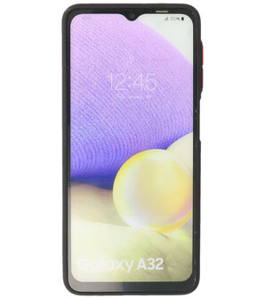 Samsung Galaxy A32 4G Hoesje Back Cover Telefoonhoesje Zwart