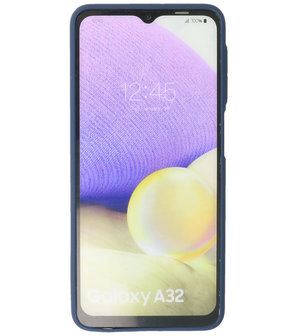 Samsung Galaxy A32 4G Hoesje Back Cover Telefoonhoesje Blauw