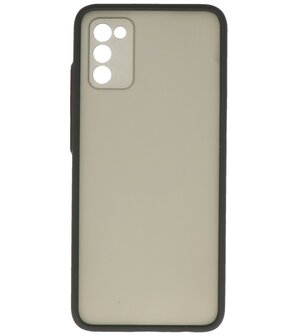 Samsung Galaxy A02S Hoesje Back Cover Telefoonhoesje Zwart