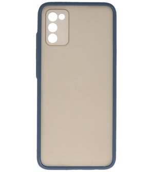 Samsung Galaxy A02S Hoesje Back Cover Telefoonhoesje Blauw