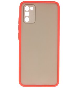 Samsung Galaxy A02S Hoesje Back Cover Telefoonhoesje Rood