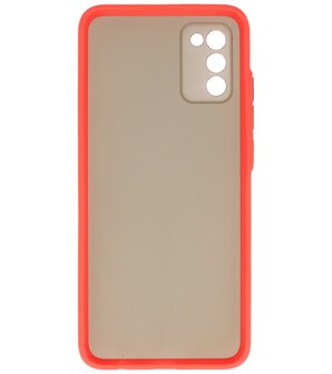 Samsung Galaxy A02S Hoesje Back Cover Telefoonhoesje Rood
