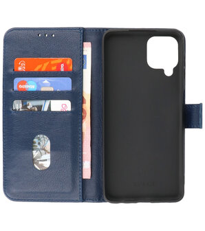 Samsung Galaxy A22 4G Hoesje Book Case Telefoonhoesje Navy