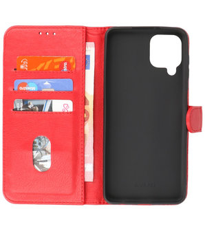 Samsung Galaxy A22 4G Hoesje Book Case Telefoonhoesje Rood