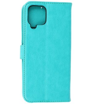 Samsung Galaxy A22 4G Hoesje Book Case Telefoonhoesje Groen