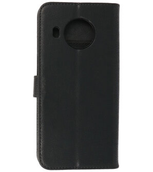 Nokia X10 &amp; Nokia X20 Hoesje Book Case Telefoonhoesje Zwart