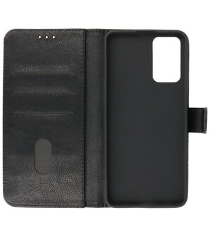 Oppo Reno 6 5G Hoesje Book Case Telefoonhoesje Zwart