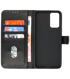 Oppo Reno 6 5G Hoesje Book Case Telefoonhoesje Zwart