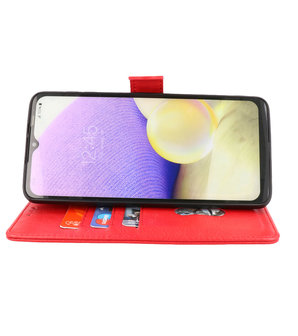 Oppo Reno 6 5G Hoesje Book Case Telefoonhoesje Rood