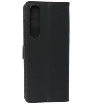 Sony Xperia 1 III Hoesje Book Case Telefoonhoesje Zwart