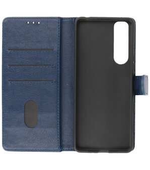 Sony Xperia 5 III Hoesje Book Case Telefoonhoesje Navy