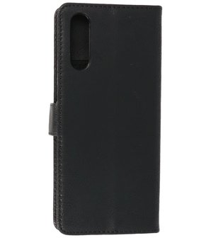 Sony Xperia 10 III Hoesje Book Case Telefoonhoesje Zwart