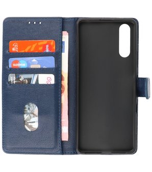 Sony Xperia 10 III Hoesje Book Case Telefoonhoesje Navy