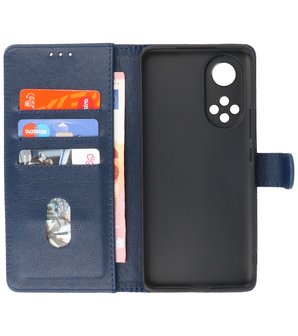 Honor 50 Pro Hoesje Book Case Telefoonhoesje Navy