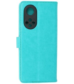 Honor 50 Pro Hoesje Book Case Telefoonhoesje Groen