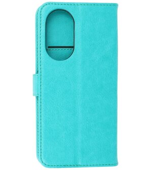 Honor 50 SE Hoesje Book Case Telefoonhoesje Groen