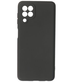 Samsung Galaxy A22 4G Hoesje - Backcover Telefoonhoesje - Zwart