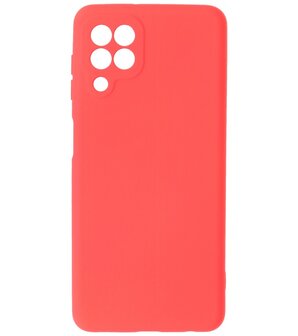 Samsung Galaxy A22 4G Hoesje - Backcover Telefoonhoesje - Rood