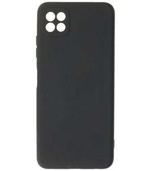 Samsung Galaxy A22 5G Hoesje - Backcover Telefoonhoesje - Zwart