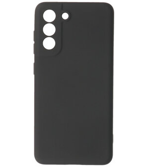 Samsung Galaxy S21 FE Hoesje - Backcover Telefoonhoesje - Zwart