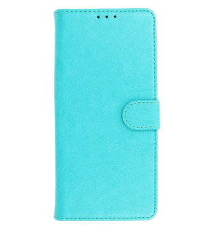 OnePlus Nord 2 5G Hoesje - Book Case Telefoonhoesje - Kaarthouder Portemonnee Hoesje - Wallet Case - Groen