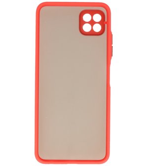Samsung Galaxy A22 5G Hoesje - Back Cover Telefoonhoesje - Rood
