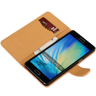 BC Slang Pink Samsung Galaxy A5 2015 Bookcase Cover Hoesje 