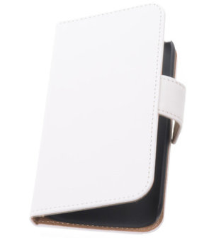 Effen Wit Hoesje voor Samsung Galaxy S3 Neo Book/Wallet Case/Cover