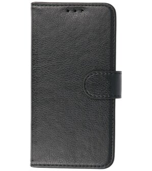 iPhone 13 Pro Hoesje - Book Case Telefoonhoesje - Kaarthouder Portemonnee Hoesje - Wallet Case - Zwart