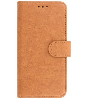 iPhone 13 Pro Max Hoesje - Book Case Telefoonhoesje - Kaarthouder Portemonnee Hoesje - Wallet Case - Bruin