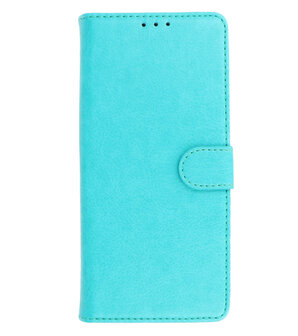 Motorola Moto Edge 20 Hoesje - Book Case Telefoonhoesje - Kaarthouder Portemonnee Hoesje - Wallet Case - Groen