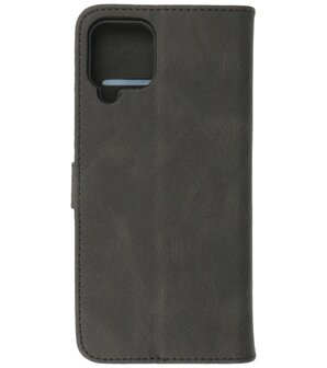 Samsung Galaxy A22 4G Hoesje Portemonnee Book Case - Zwart